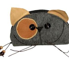 PURRRRRRse, Cosmetic Pouche, Cell Phone Case, Ready to Ship, Unique